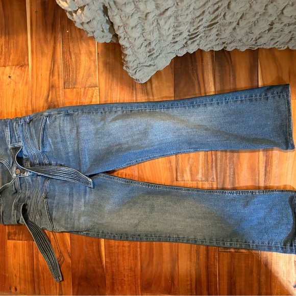 Mother The Triple Stack Insider Ankle Jeans Chick Flick Wash Size 29 (1053) - Picture 2 of 13